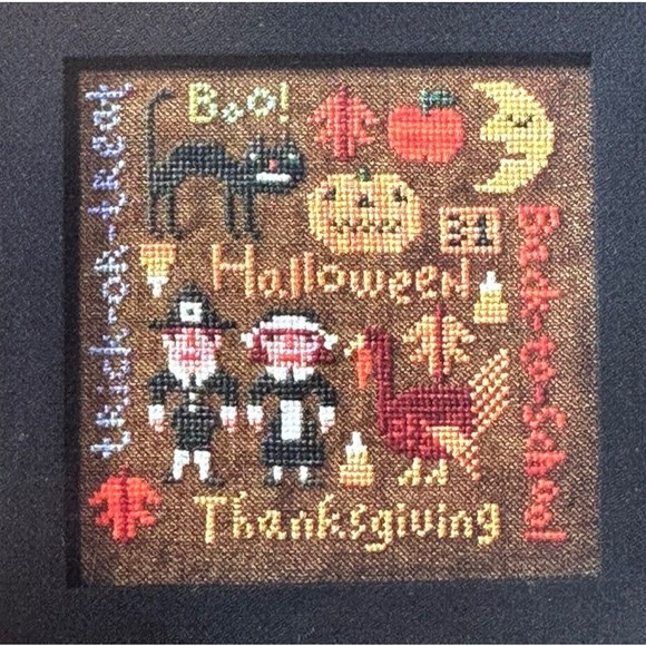 RARE Birds of a Feather Holiday Seasons Cross Stitch Kit Complete - NEW - Picture 9 of 11